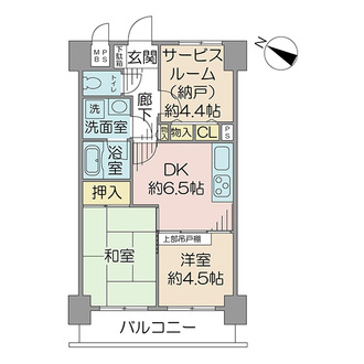 ライオンズマンション千葉スポーツセンター駅前の間取図
