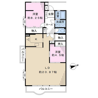 ハイマート千葉の間取図