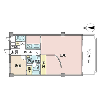 シルクハウス横浜の間取図