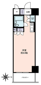 ストーク北新宿の間取図