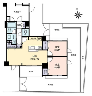 セイガステージ大泉学園の間取図