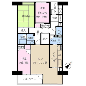 第五稲毛ハイツの間取図