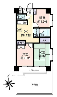 グリーンキャピタル金町の間取図