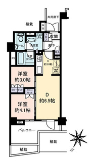 プレミスト金町の間取図