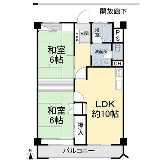メゾン北小金の間取図