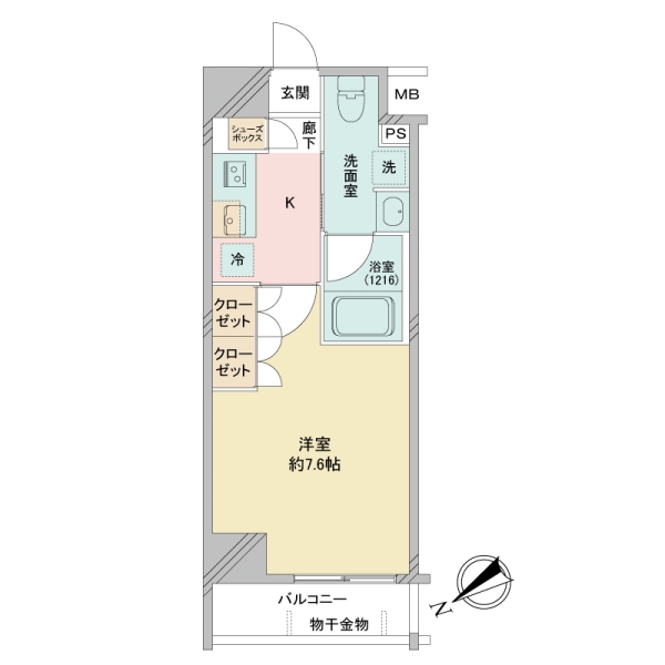 ＡＰＲＥＣＩＯＵＳ上板橋の間取図