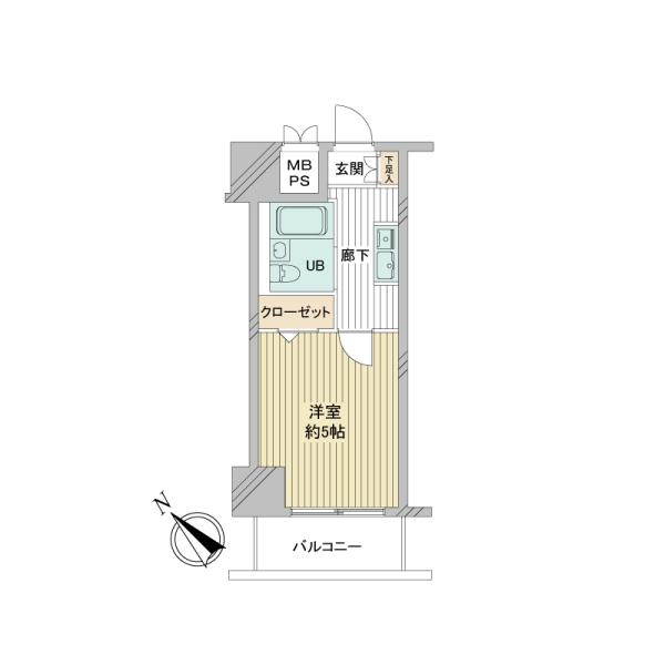 大塚台パークサイドハイツの間取図