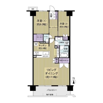 アクアブリーズ川崎の間取図
