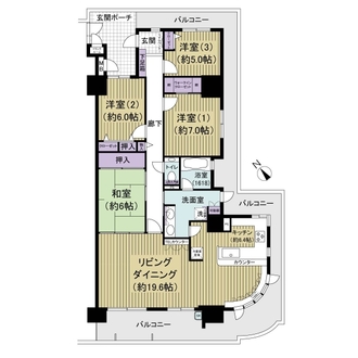ルイシャトレ堺・光明池の間取図