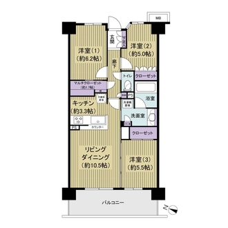 ヴィークステージ船橋高根台の間取図