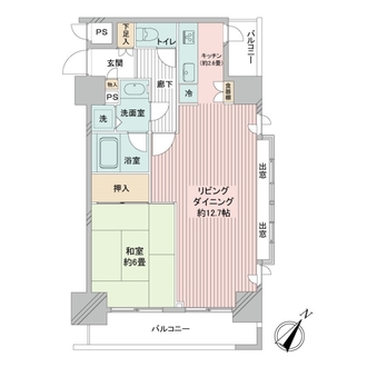 レジェンド日暮里の間取図