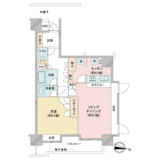 青戸パークホームズの間取図