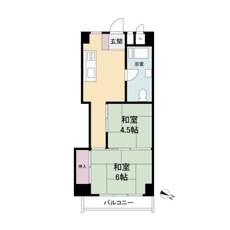 秀和目黒駅前レジデンスの間取図