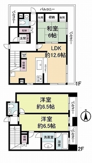 藤和シティスクエアあべの橋の間取図