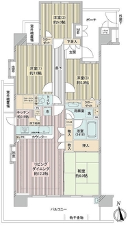 オーベル吉祥寺ＷＥＳＴの間取図