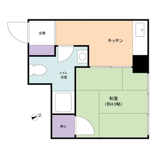 駒形武蔵野マンションの間取図