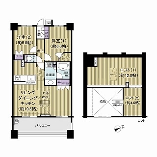 アデニウム町屋の間取図
