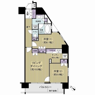 ランドステージ葛飾ウエストレジデンスの間取図