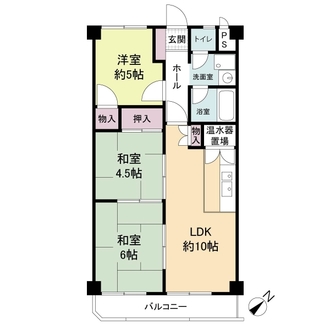 シュロス関大前の間取図