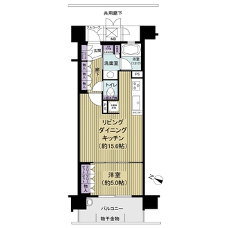 サンメゾン堺三国ヶ丘駅前の間取図