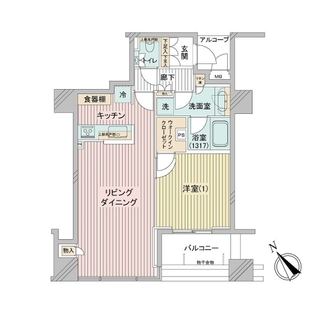 ザ・神宮前レジデンスの間取図