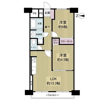 マンション西宮原の間取図