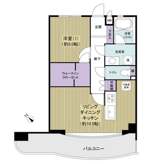 ライオンズマンションマキシム平尾の間取図