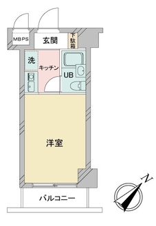 日神パレステージ川崎第２の間取図