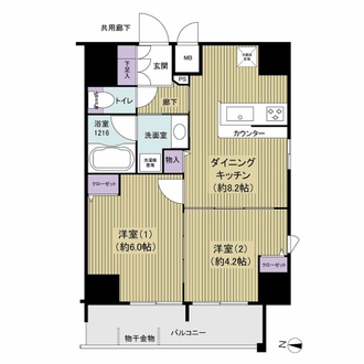 アーバンファースト両国の間取図