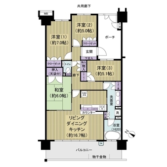 グランドホライゾン・トーキョーベイの間取図