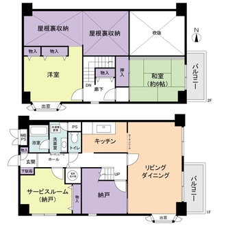 ベルハイツ狛江の間取図