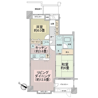 ザ・ウインベル町田中町の間取図