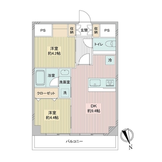 ダイアパレス御徒町第三の間取図
