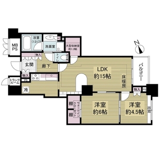 ジーエータワーの間取図