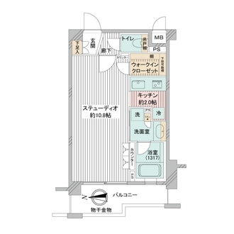 デュオ・スカーラ目白の間取図