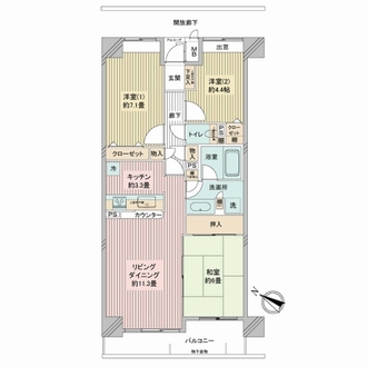 ファミール池袋本町の間取図