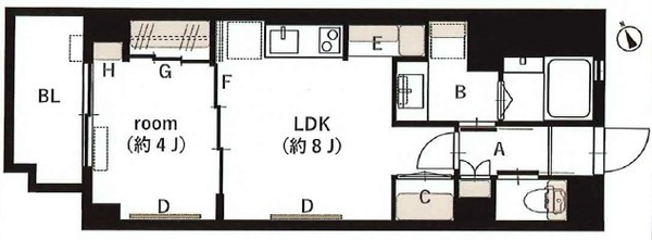 ライオンズマンション成増第５の間取図