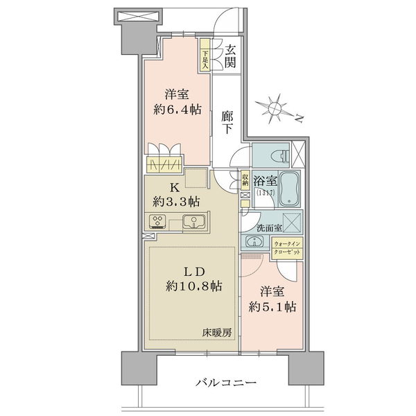 ＳＨＩＮＴＯ　ＣＩＴＹ　（シントシティ）の間取図