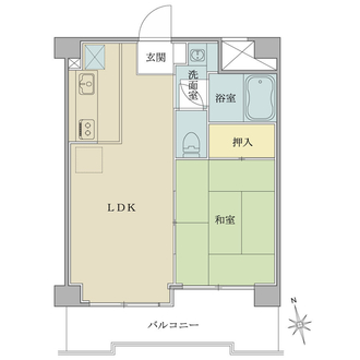 グローリア初穂聖蹟桜ケ丘の間取図