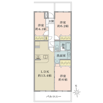 アイプラザ戸塚の間取図