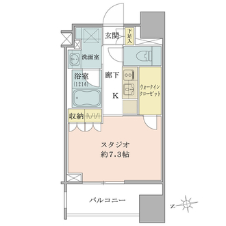 クラッシィハウス大手町の間取図