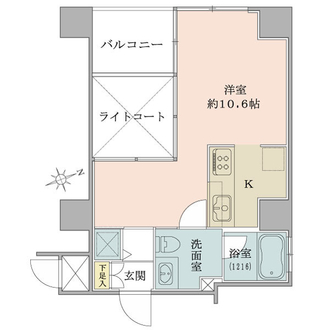 レックス目白プライムシティの間取図