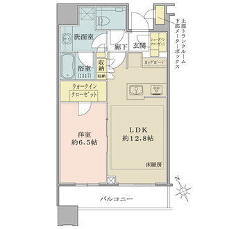 ブリリアタワーズ目黒ノースレジデンスの間取図