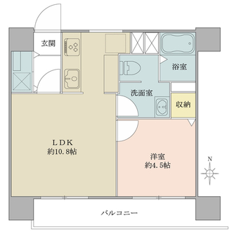 三田大山コーポの間取図