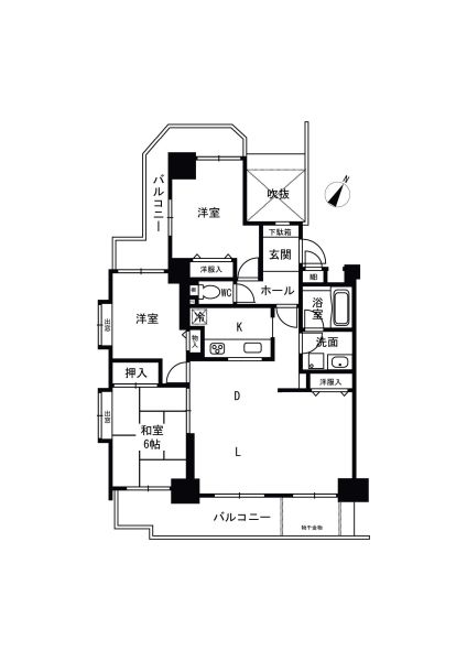 ダイアパレス安城の間取図