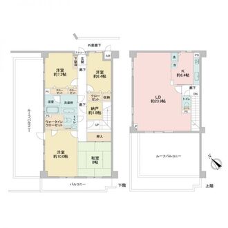 コスモ船橋グレイスフォームの間取図