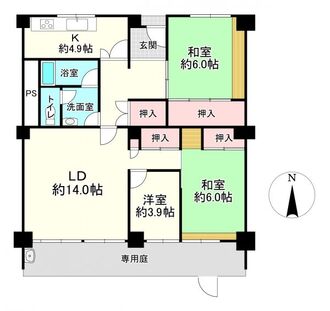 メゾン西宮の間取図