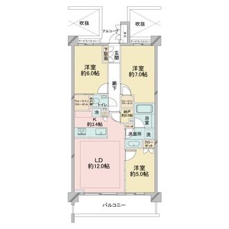 プレミスト菊名の間取図