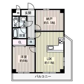ワコーレみさきの間取図