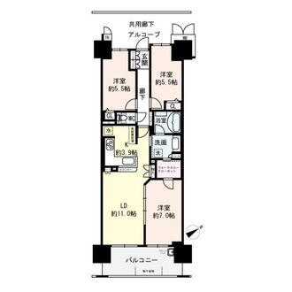 リバーガーデンECOシティーアリスの森ーの間取図